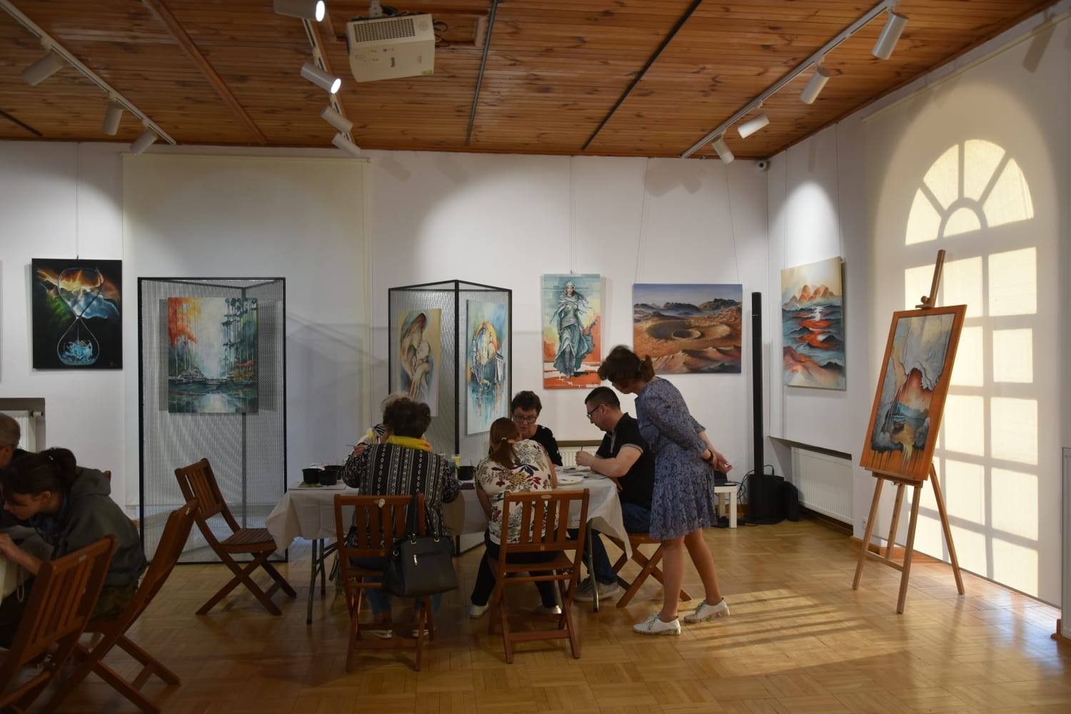 Malowane światłem i kolorem - wernisaż